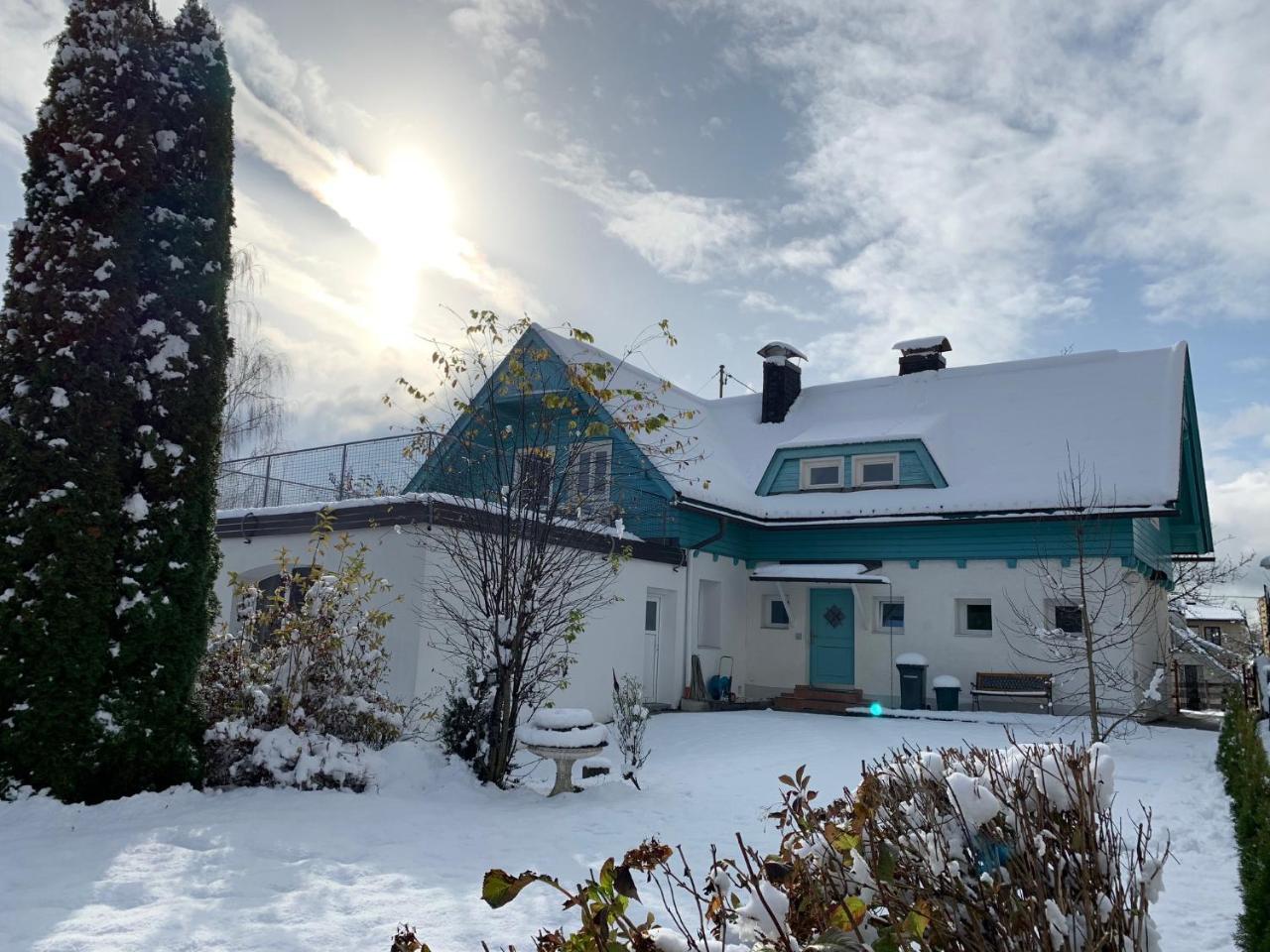 Blaues Haus Ferienwohnung Bodensdorf Ossiacher See Gerlitzen Alpe Exterior photo