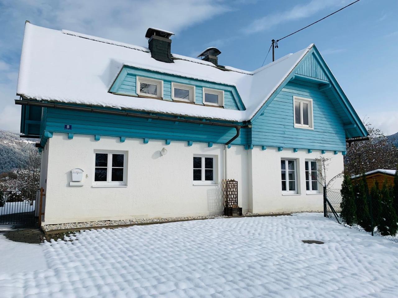 Blaues Haus Ferienwohnung Bodensdorf Ossiacher See Gerlitzen Alpe Exterior photo